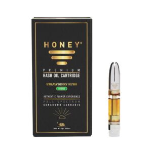 Honey Strawberry Kush Hybrid Hash Oil Cartridge