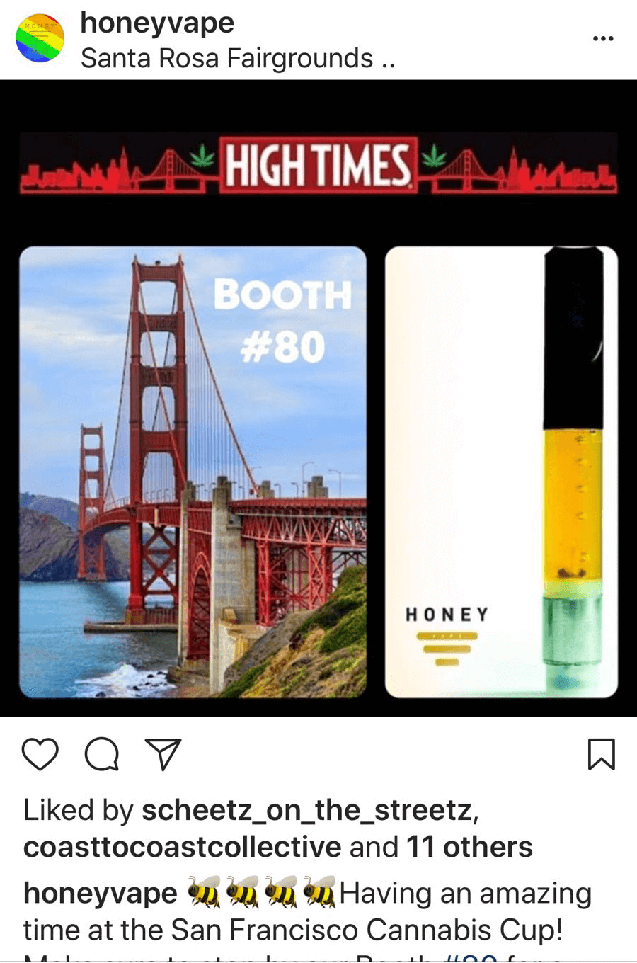 HoneyVape High Times Cannabis Cup San Francisco June 28-29th 2014 (1)
