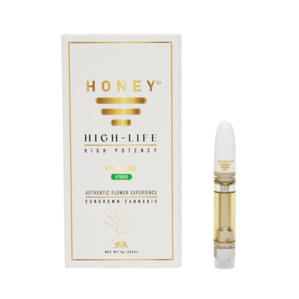 Honey OG Kush Hybrid High Life Oil Cartridge