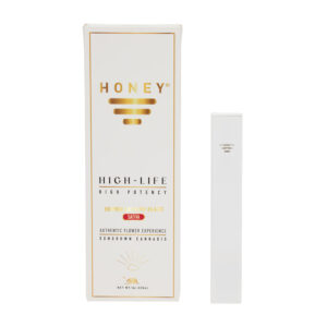Honey Super Lemon Haze Sativa High Life Puff Bar